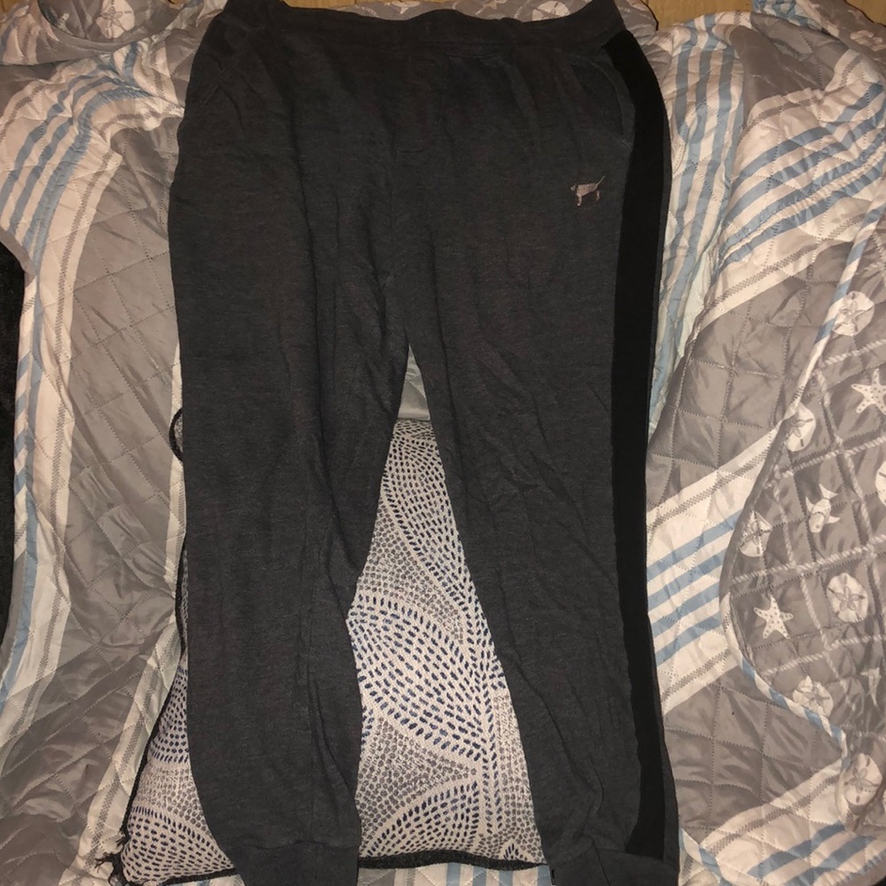Pink joggers size Large